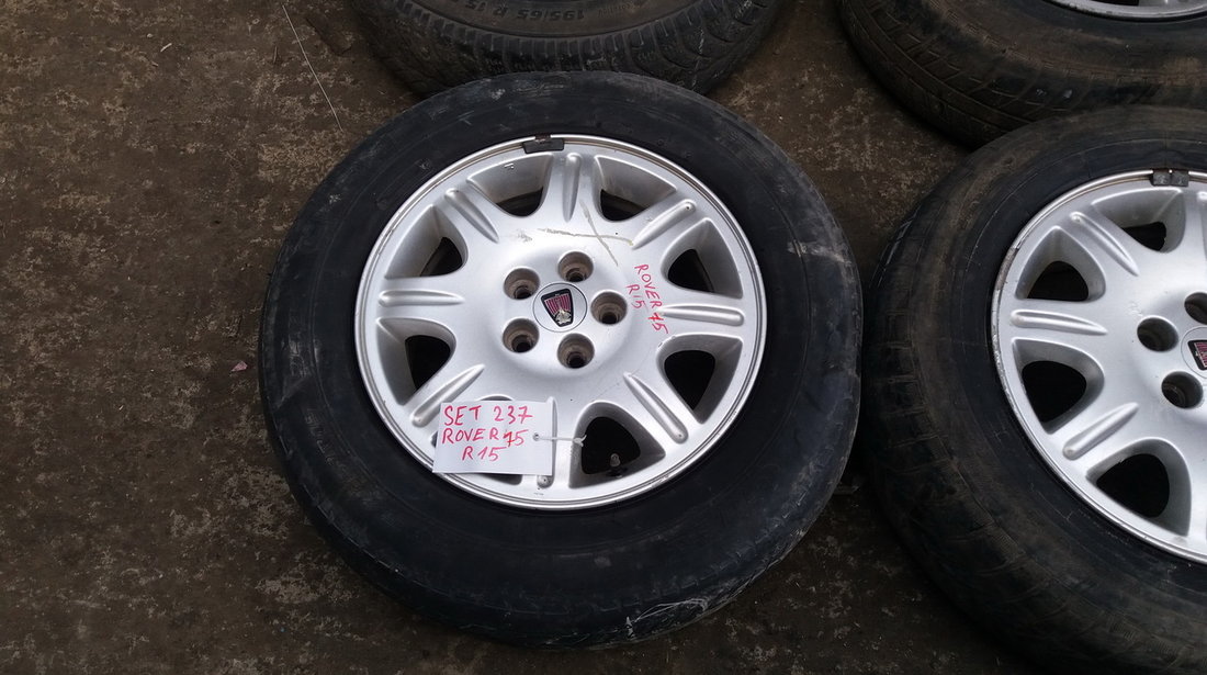 Set 237 - Jante aliaj Rover 75, R15, 5 x 100 - cod ROV-4A-1