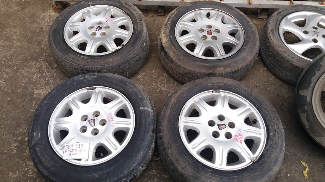 Set 237 - Jante aliaj Rover 75, R15, 5 x 100 - cod ROV-4A-1