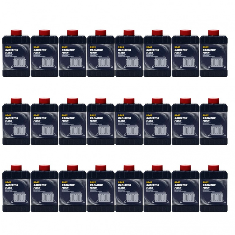 Set 24 Buc Mannol Solutie Curatat Radiator 325ML 9965