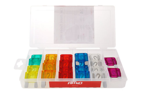Set 24 Buc Mix Cutie Siguranțe Maxi Amio 02323