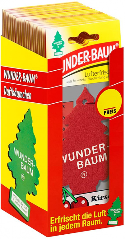 Set 24 Buc Odorizant Wunder-Baum Bradut Cirese 7612720201433