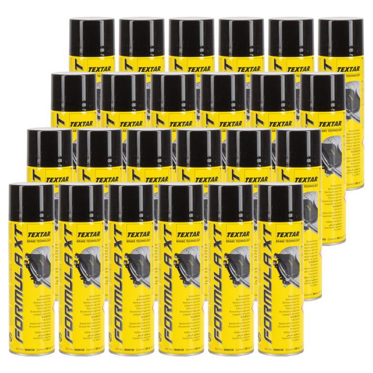 Set 24 Buc Textar Formula XT Spray Curatat Frana / Ambreiaj 500ML 96000200