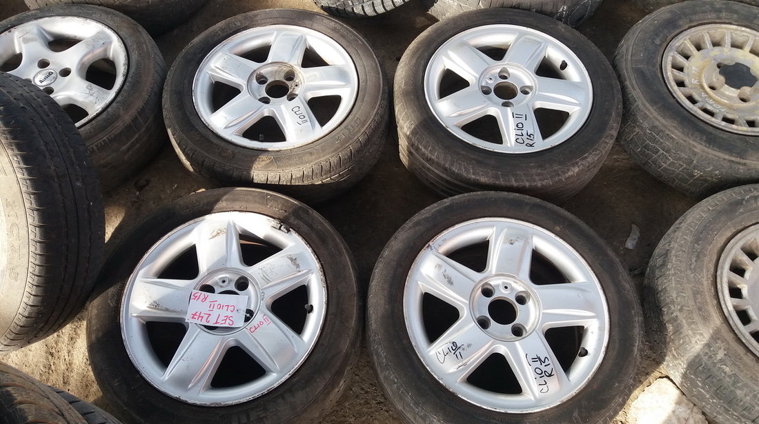 Set 247 - Jante aliaj Renault Clio 2, R15, 4x100 - cod REN-4A-31