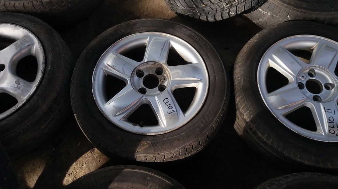 Set 247 - Jante aliaj Renault Clio 2, R15, 4x100 - cod REN-4A-31