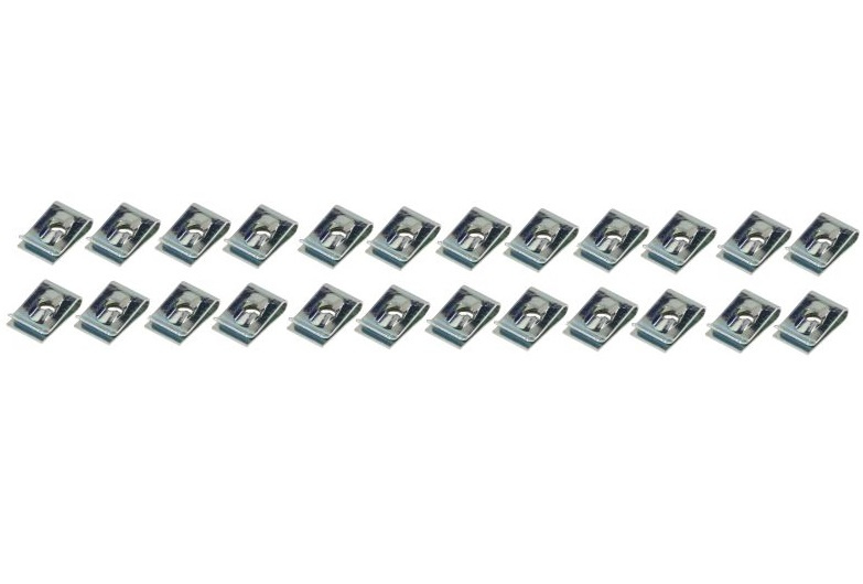 Set 25 Buc Clips Metalic Fixare Universal Romix ROM 16035