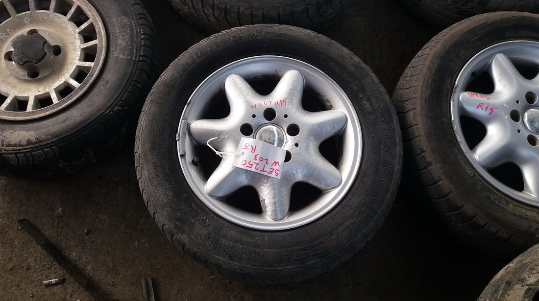 Set 250 - Jante aliaj Mercedes Benz W203, R15, 5 x 112 - cod MER-4A-21