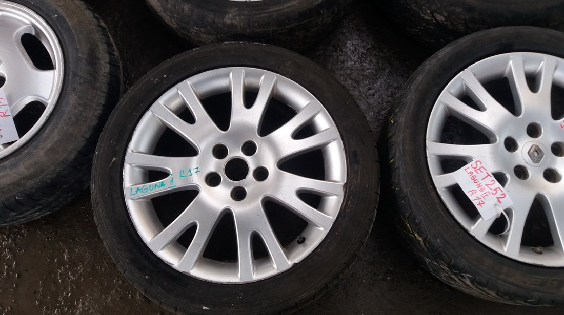 Set 252 - Jante aliaj Renault Laguna 2, R17, 5 x 108 - cod REN-4A-30