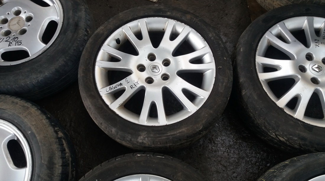 Set 252 - Jante aliaj Renault Laguna 2, R17, 5 x 108 - cod REN-4A-30