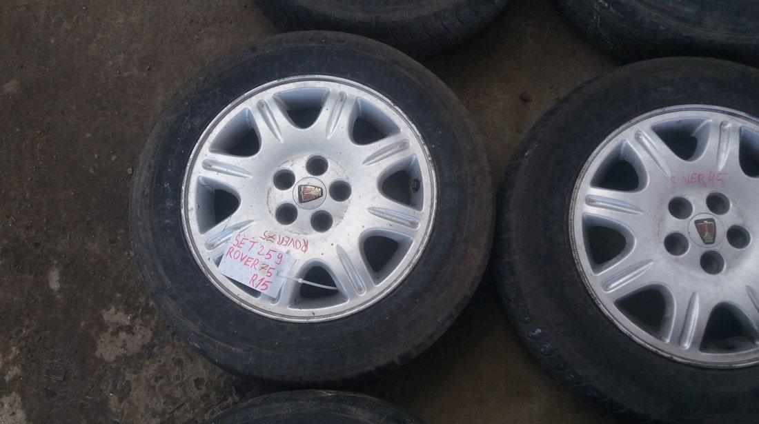 Set 259 - Jante aliaj Rover 75, R15, 5 x 100 - cod ROV-4A-3