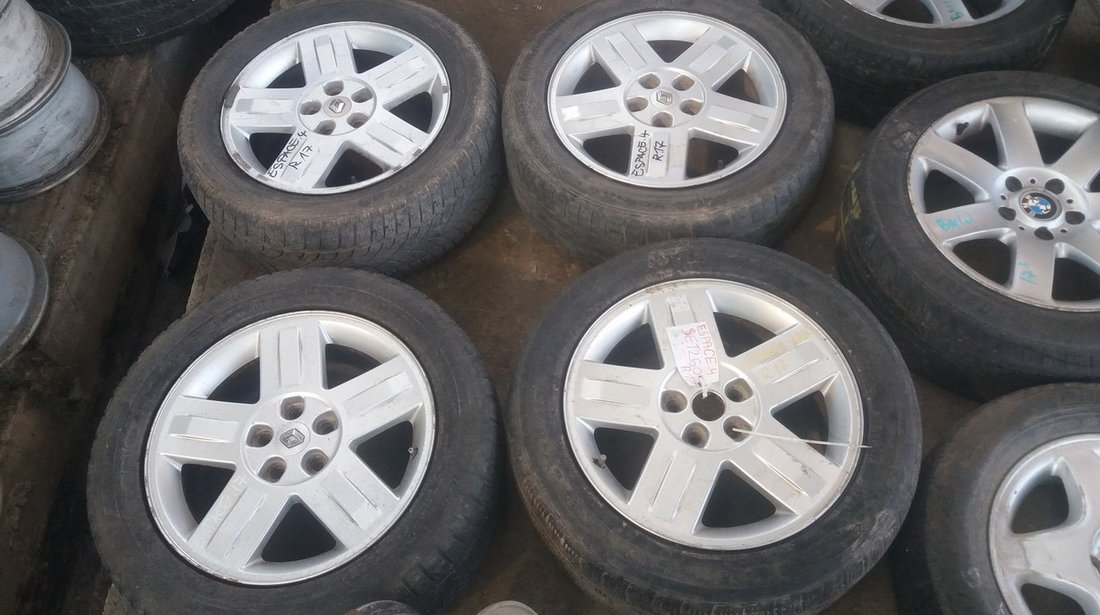 Set 260 - Jante aliaj Renault Espace 4, R17, 5 x 108 - cod REN-4A-34