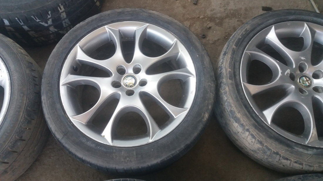 Set 268 - Jante aliaj Alfa Romeo 156, R17, 5 x 98 - cod ALF-4A-4