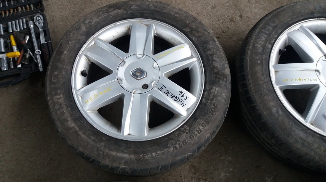 Set 283 - Jante aliaj Renault Megane 2, R16, 4 x 100 - cod REN-4A-37