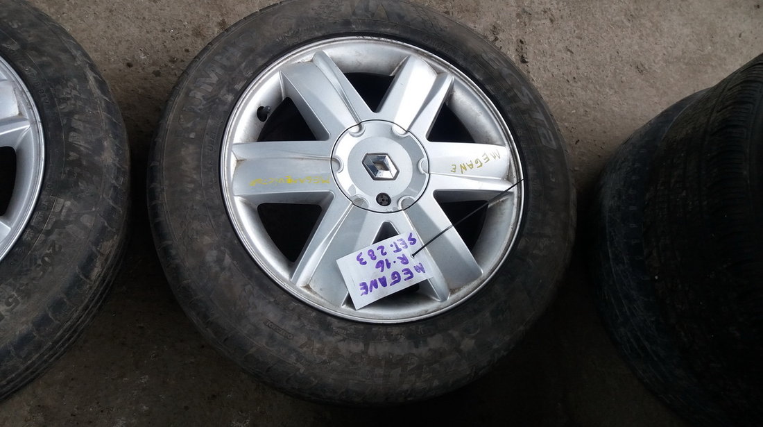 Set 283 - Jante aliaj Renault Megane 2, R16, 4 x 100 - cod REN-4A-37