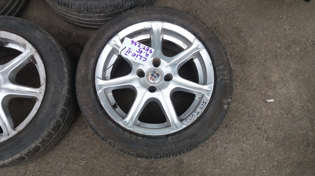 Set 286 - Jante aliaj Renault Clio 2, R15, 4 x 100 - cod REN-4A-36