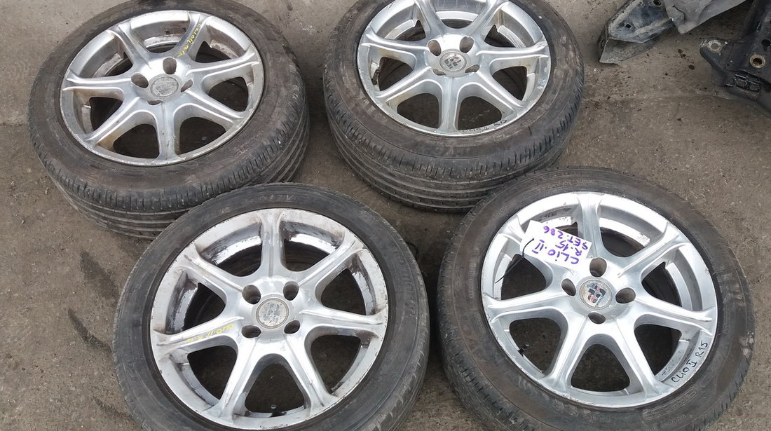 Set 286 - Jante aliaj Renault Clio 2, R15, 4 x 100 - cod REN-4A-36