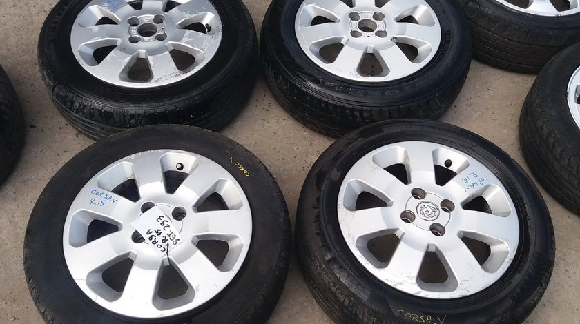 Set 293 - Jante aliaj Opel Corsa C, R15, 4 x 100 - cod OVX-4A-35