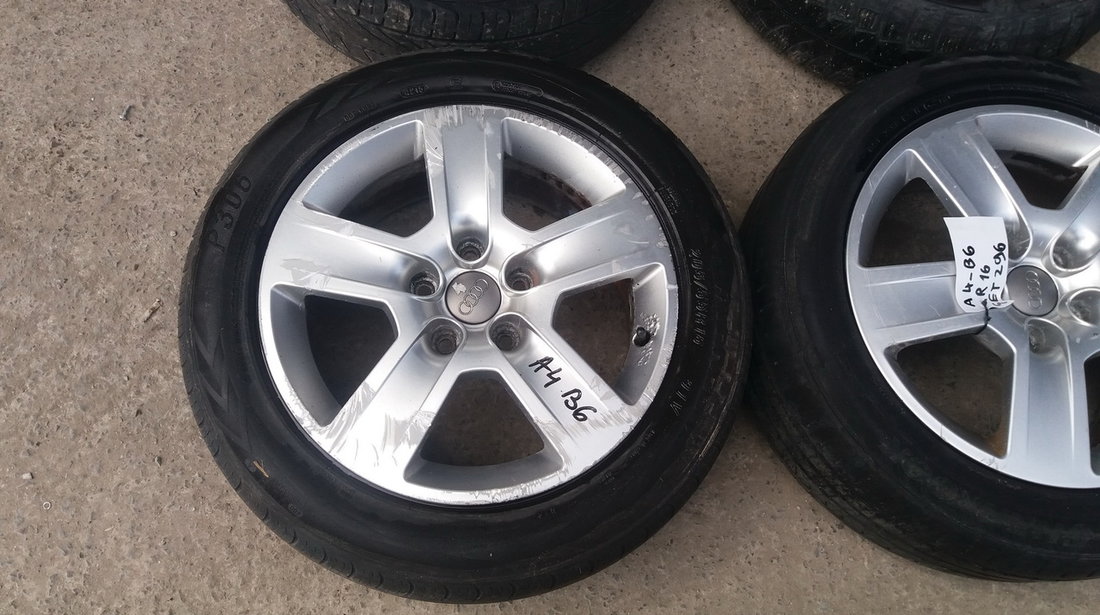 Set 296 - Jante aliaj Audi A4 B6, R16, 5 x 112 - cod AUD-4A-18