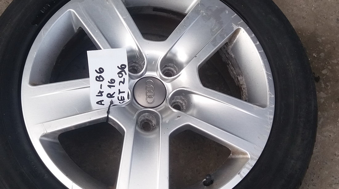 Set 296 - Jante aliaj Audi A4 B6, R16, 5 x 112 - cod AUD-4A-18