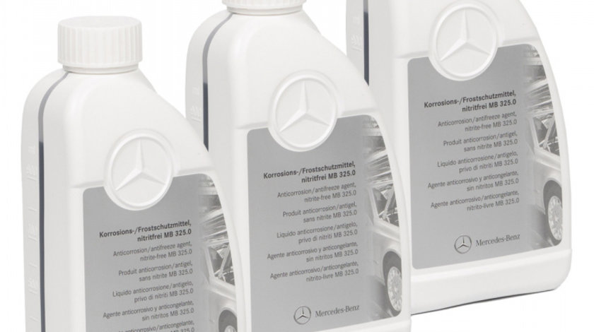 Set 3 Buc Antigel Oe Mercedes-Benz MB 325.0 G11 Albastru 1L A000989082520