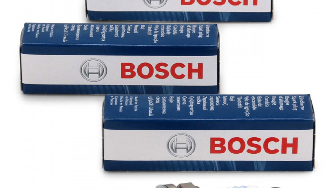 Set 3 Buc Bujie Bosch Audi A4 B6 2000-2005 0 242 229 654