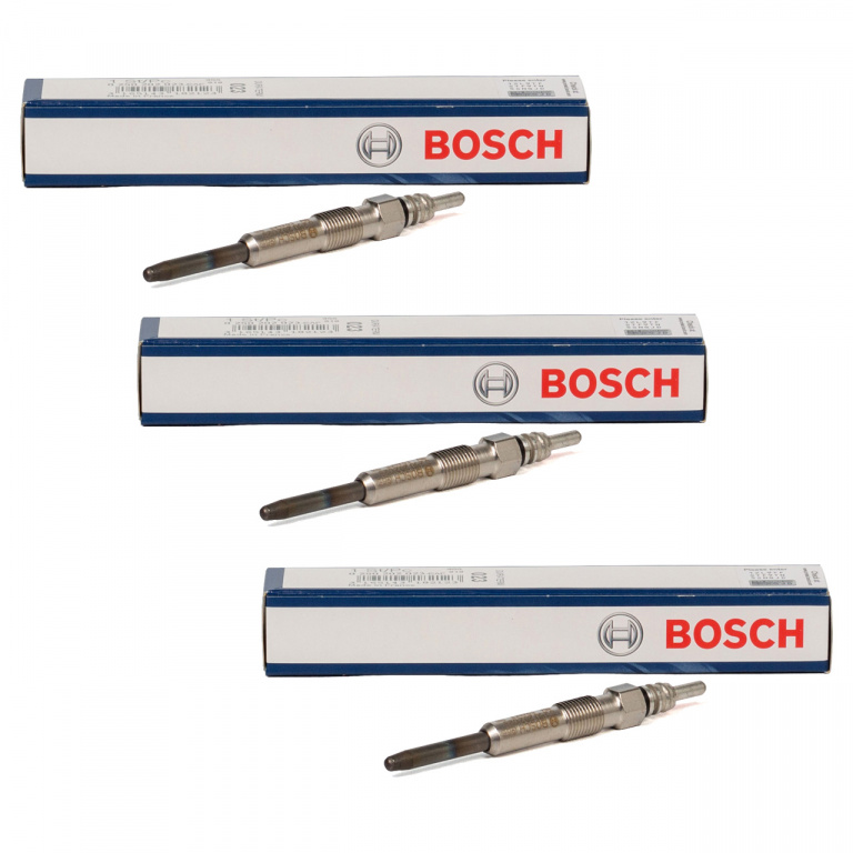 Set 3 Buc Bujie Incandescenta Bosch Skoda Fabia 2 2007-2010 0 250 202 023