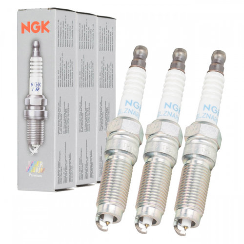 Set 3 Buc Bujie Ngk Laser Iridium SILZNAR8C7H Ford Mondeo 5 2015→ 93593