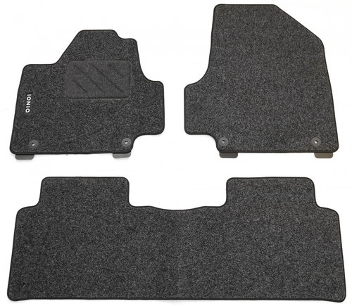 Set 3 Buc Covorase Auto Mocheta Fata + Spate Oe Hyundai Ioniq 5 2021-2024 Negru GI141ADE00
