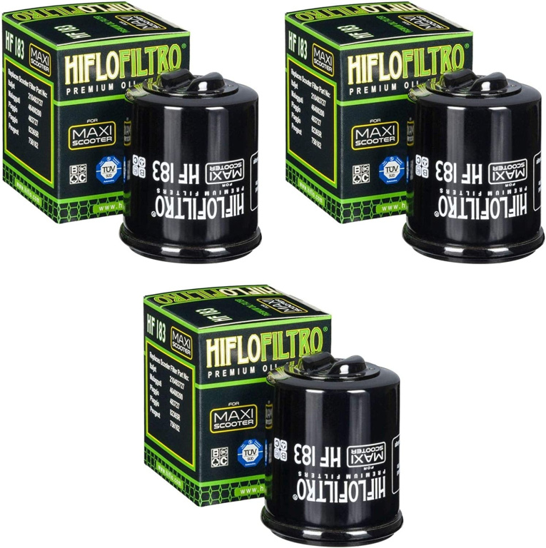 Set 3 Buc Filtru Ulei Moto Hiflofiltro HF183