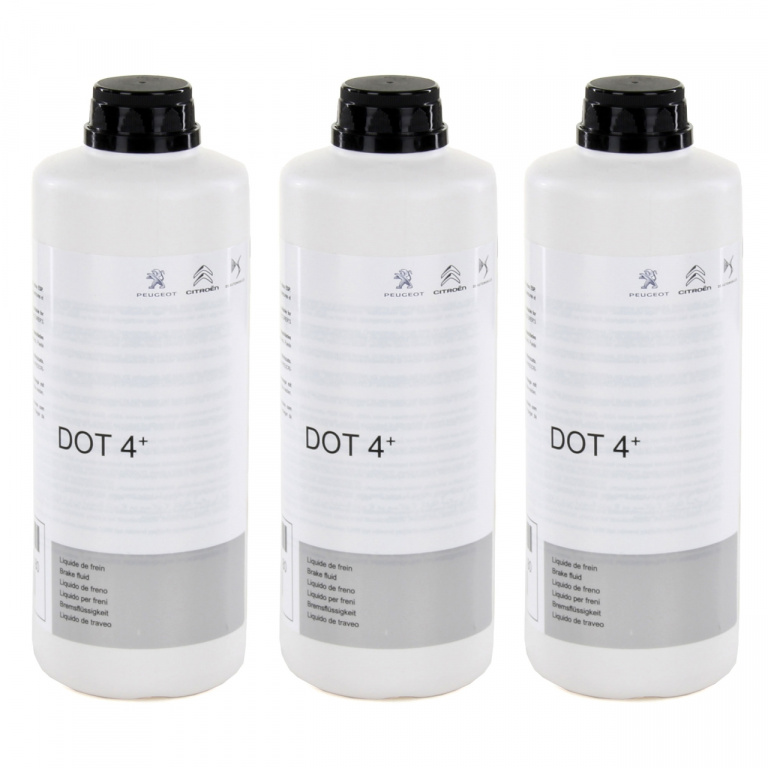 Set 3 Buc Lichid Frana Oe Citroen Dot 4+ 500ML 1610725580