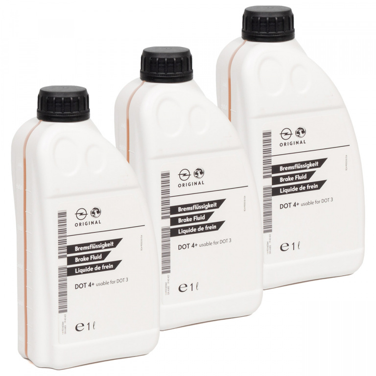 Set 3 Buc Lichid Frana Oe Opel Dot 4+ 1L 1942422 / 93160364