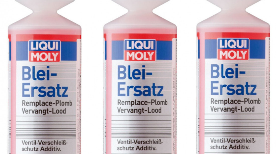 Set 3 Buc Liqui Moly Aditiv Benzina Inlocuitor Plumb 250ML 1010