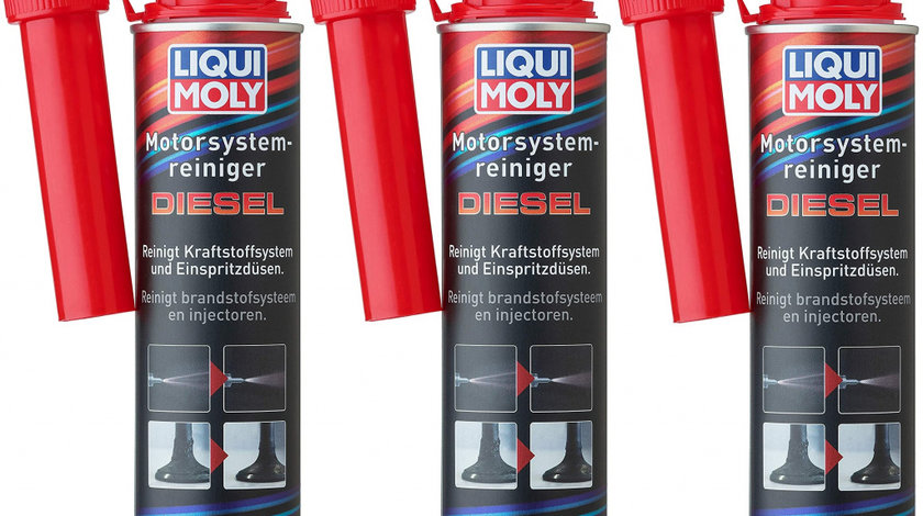 Set 3 Buc Liqui Moly Aditiv Curatat Motor Diesel 300ML 5128/21623