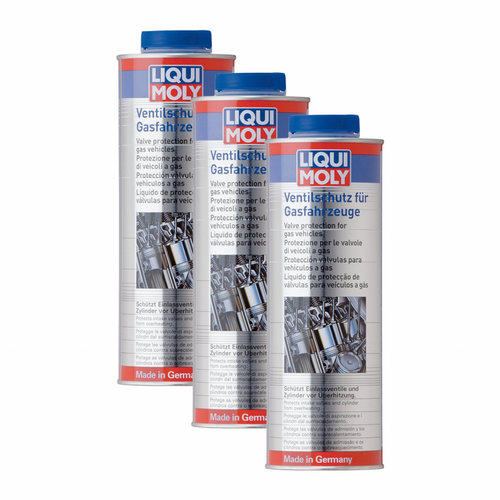 Set 3 Buc Liqui Moly Aditiv Protectie Supape Pentru Vehiculele Dotate Cu Gaz CNG-LPG 1L 4012