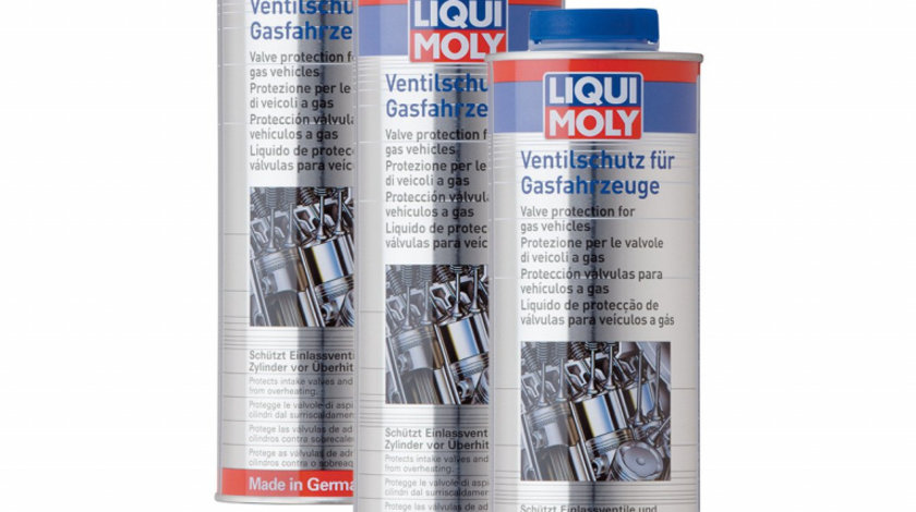 Set 3 Buc Liqui Moly Aditiv Protectie Supape Pentru Vehiculele Dotate Cu Gaz CNG-LPG 1L 4012