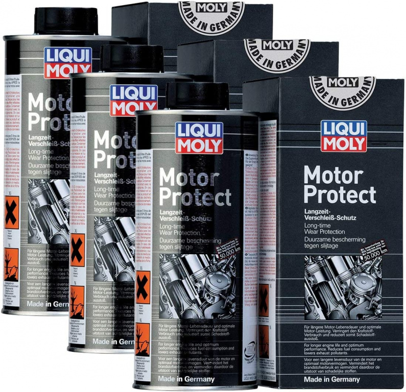 Set 3 Buc Liqui Moly Motor Protect Aditiv Ulei Motor 500ML 1867