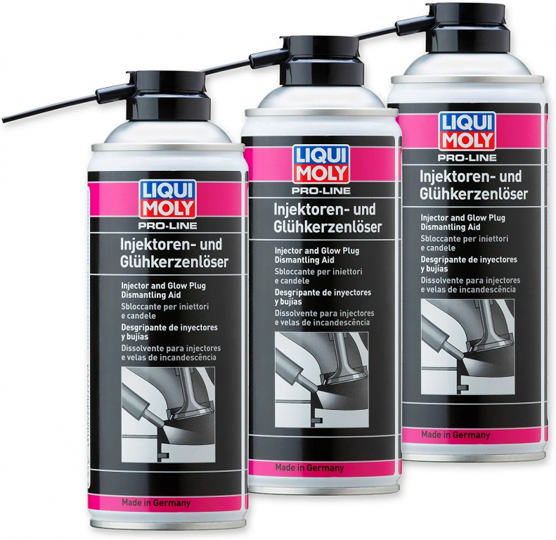 Set 3 Buc Liqui Moly Pro-Line Spray Curatat Injectoare Si Bujii 400ML 3379