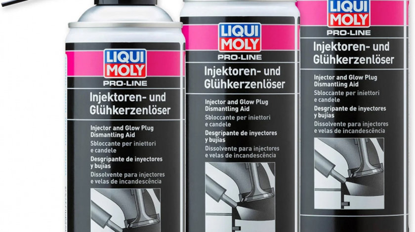 Set 3 Buc Liqui Moly Pro-Line Spray Curatat Injectoare Si Bujii 400ML 3379