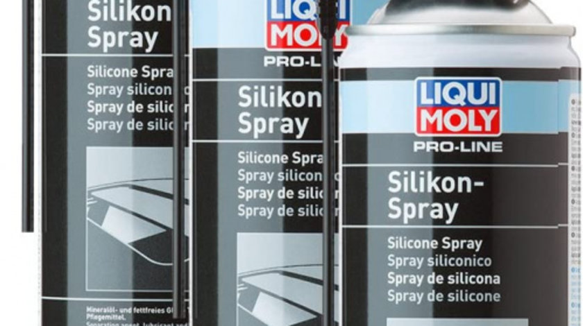 Set 3 Buc Liqui Moly Pro-Line Spray Silicon Trapa / Panoramic 400ML 7389