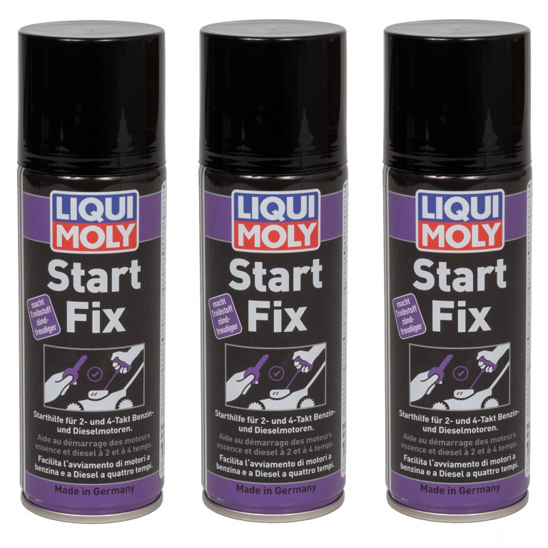 Set 3 Buc Liqui Moly Start Fix Spray Pornire Motor 200ML 20768