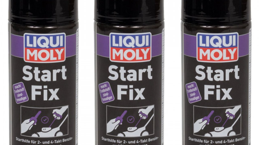 Set 3 Buc Liqui Moly Start Fix Spray Pornire Motor 200ML 20768