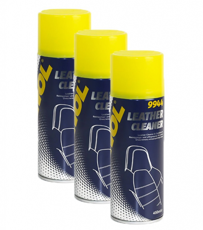 Set 3 Buc Mannol Spray Curatat Piele 450ML 9944