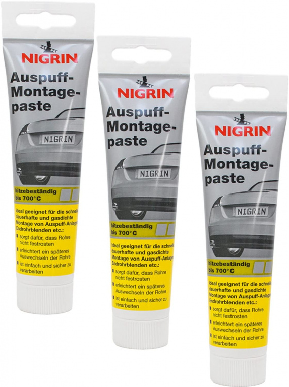 Set 3 Buc Nigrin Pasta Montare Esapament 150G 74089