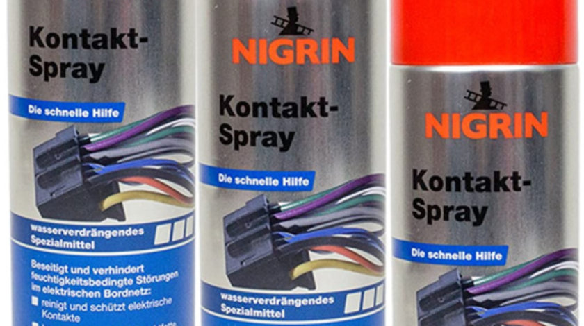 Set 3 Buc Nigrin Spray Contacte Electrice 250ML 74031