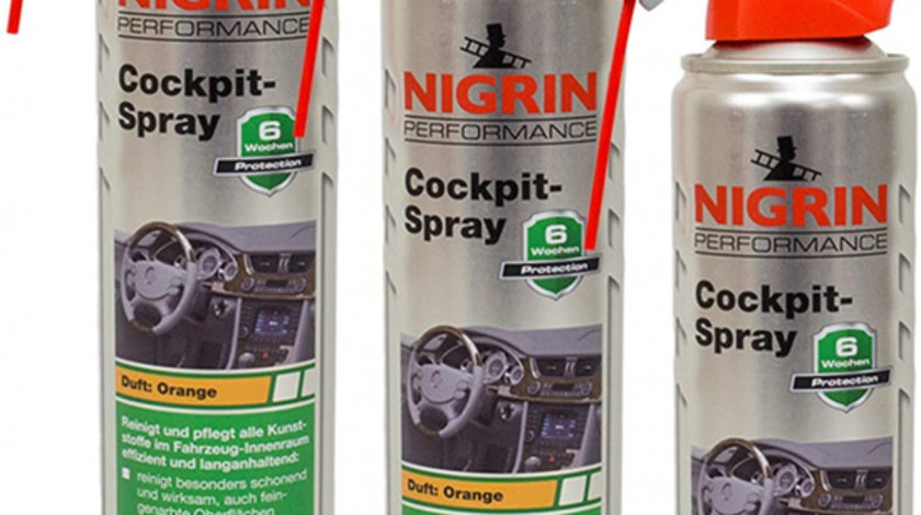 Set 3 Buc Nigrin Spray Curatat Bord Vanilie 400ML 73880