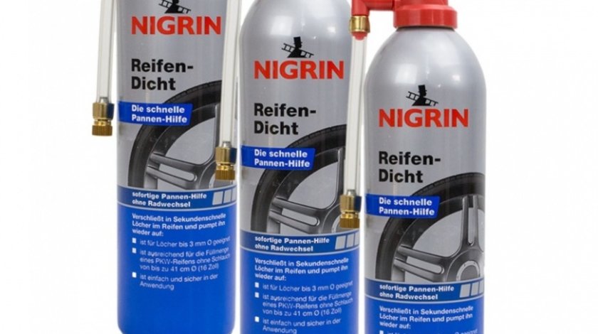 Set 3 Buc Nigrin Spray Reparat Anvelope 74074 500ML