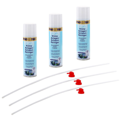 Set 3 Buc Pro Tec Aircondition Foam Cleaner Spuma Curatare Ac/ 250ML PRO6122