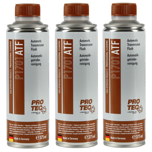 Set 3 Buc Pro Tec ATF Automatic Transmission Flush Solutie Curatare Cutie Automata 375ML PRO1701