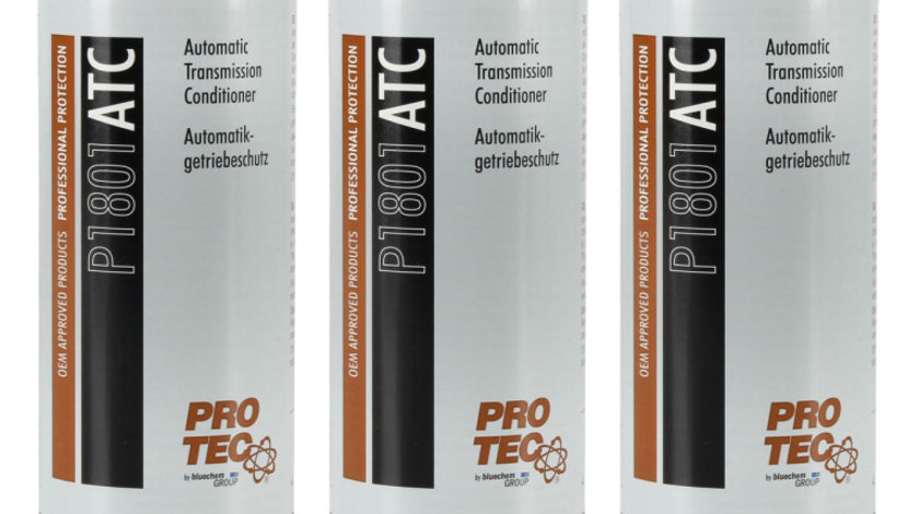 Set 3 Buc Pro Tec Automatic Transmission Conditioner Aditiv Ulei Cutie Automata 375ML PRO1801