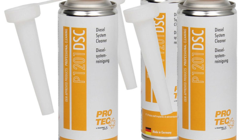 Set 3 Buc Pro Tec Diesel System Cleaner Aditiv Curatare Sistem Diesel 375ML PRO1201