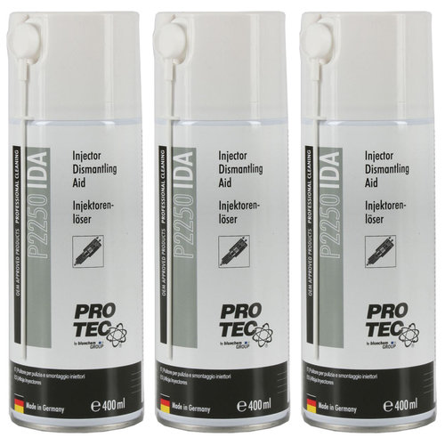 Set 3 Buc Pro Tec Injector Dismantling Aid Spray Degripant Injectoare 400ML PRO2250